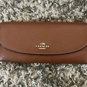 Coach Brown Leather Wallet